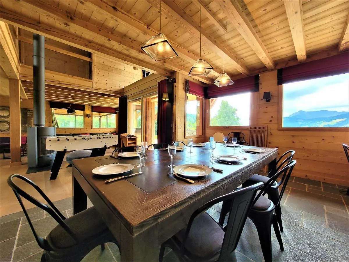 Superbe Chalet Avec Piscine Et Hammam A 50M Des Pistes - Fr-1-598-27 Villa Les Gets 0*,