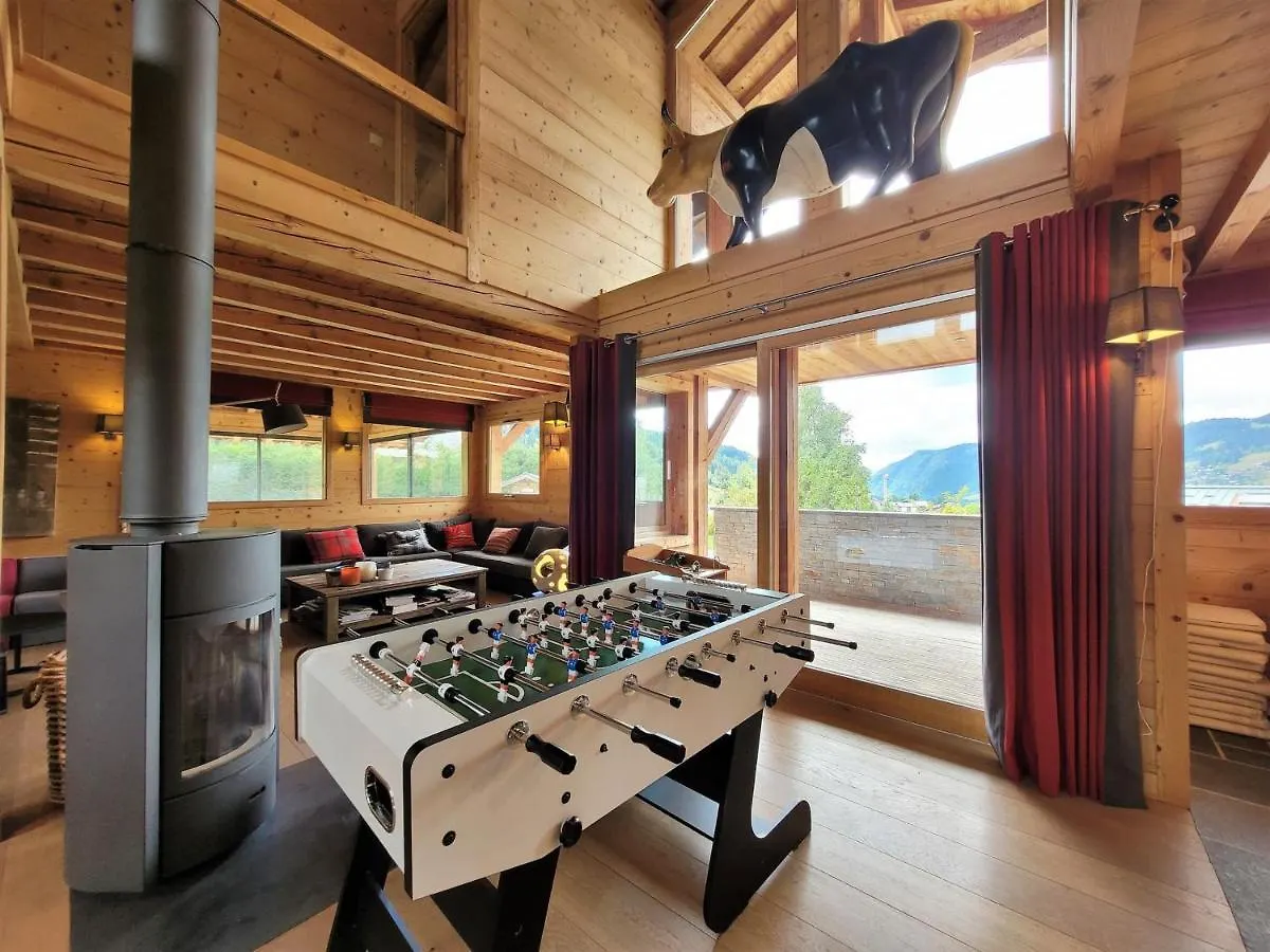 Superbe Chalet Avec Piscine Et Hammam A 50M Des Pistes - Fr-1-598-27 Villa Les Gets France