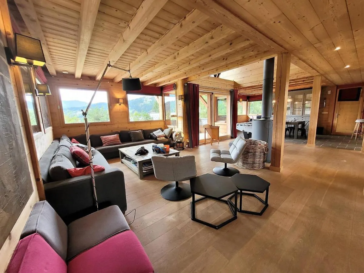 Superbe Chalet Avec Piscine Et Hammam A 50M Des Pistes - Fr-1-598-27 Villa Les Gets 0*,  France