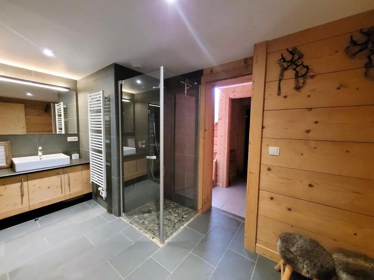 Vila Superbe Chalet Avec Piscine Et Hammam A 50M Des Pistes - Fr-1-598-27 Les Gets